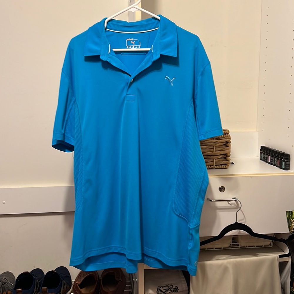 Mens golf polo